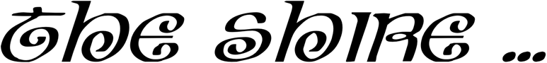 Preview The Shire Expanded Italic