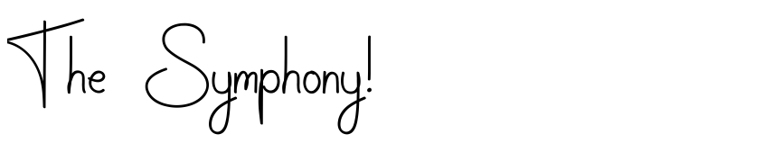 Preview The Symphony!