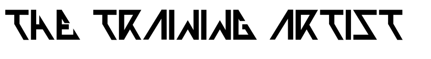 Font THE TRAINING ARTIST Bold by weknow © (weknow.deviantart.com)
