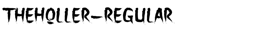 Preview TheHoller-Regular