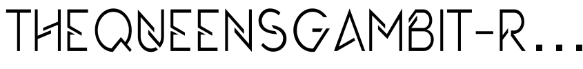 Preview TheQueensGambit-Regular