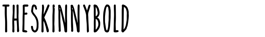 Preview TheSkinnybold