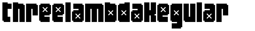 Preview threelambdaRegular