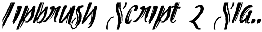Preview Tipbrush Script 2 Slanted