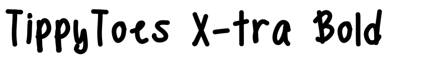 Preview TippyToes X-tra Bold