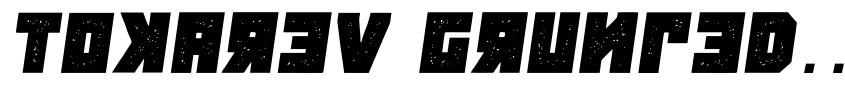 Preview Tokarev Grunged Italic