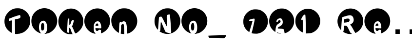 Preview Token No_ 721 Regular