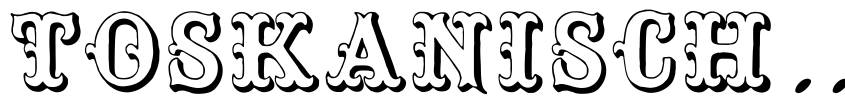 Preview Toskanische Egyptienne Initialen