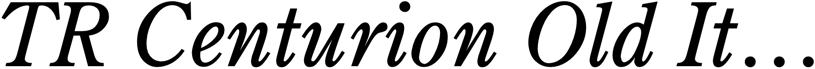 Preview TR Centurion Old  Italic