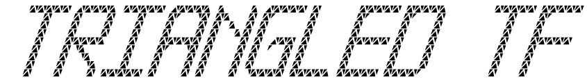 Preview Triangled tfb cursive