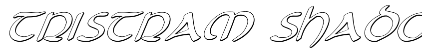 Preview Tristram Shadow Italic