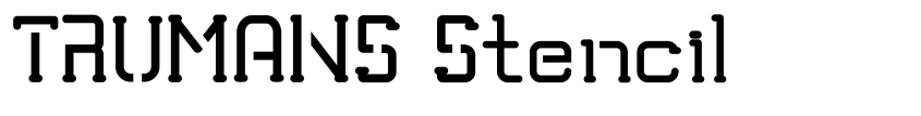 Preview TRUMANS Stencil