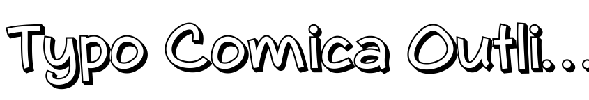 Preview Typo Comica Outline