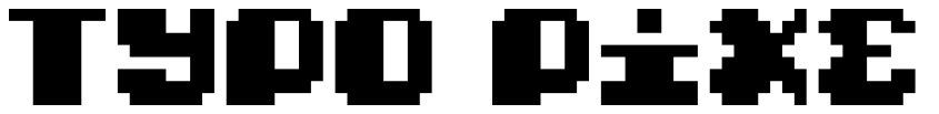 Preview Typo pixel Regular