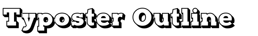 Preview Typoster Outline