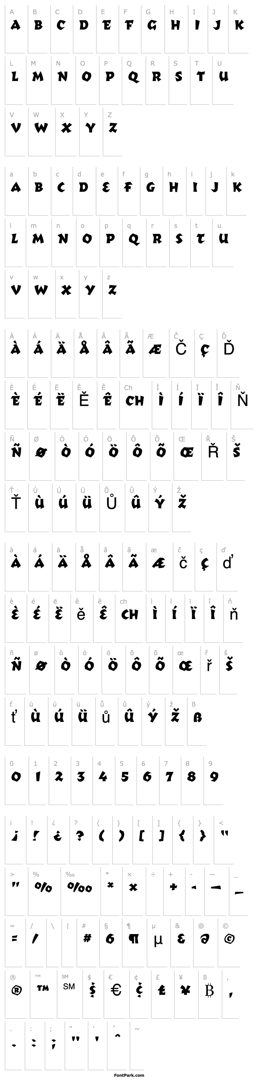 Přehled TotallyGlyphic