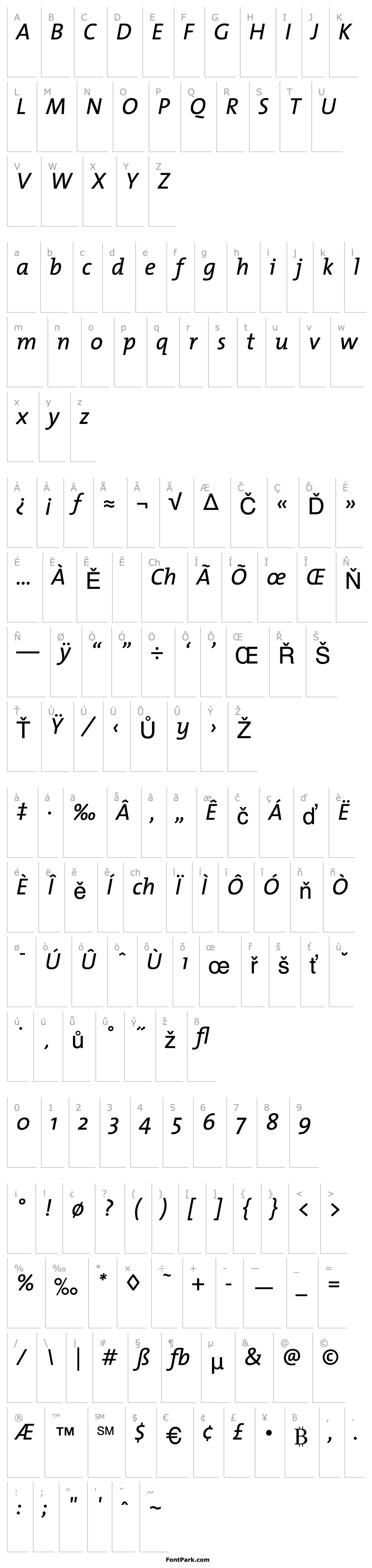 Overview TheMix-Italic