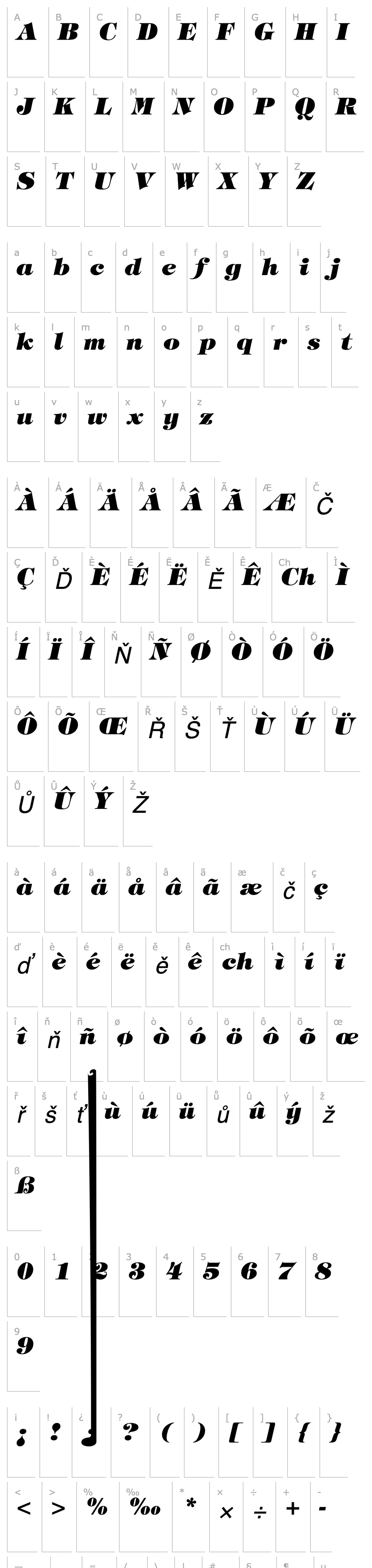 Overview TimpaniHeavy Italic