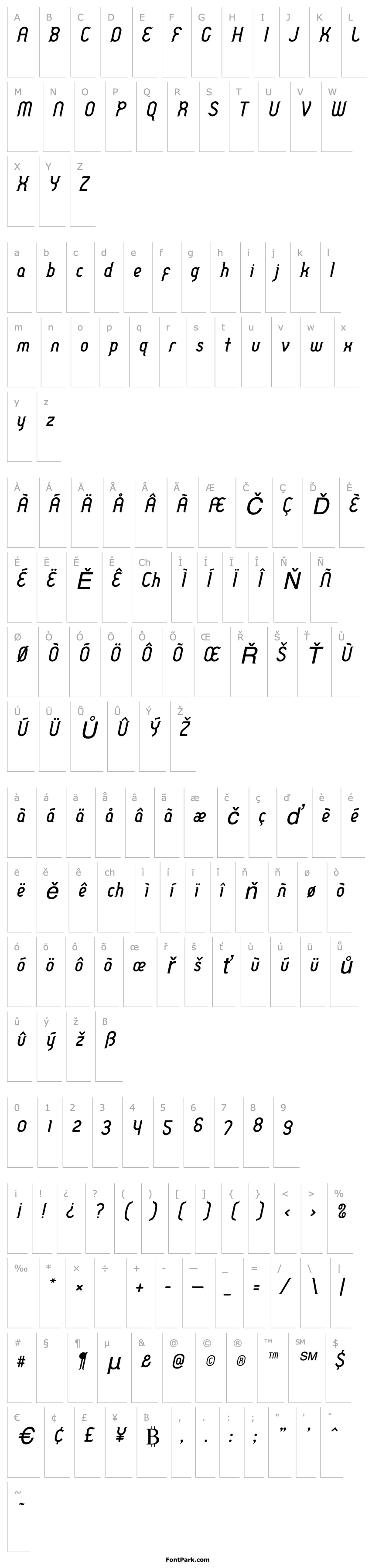 Přehled TableManners-Italic