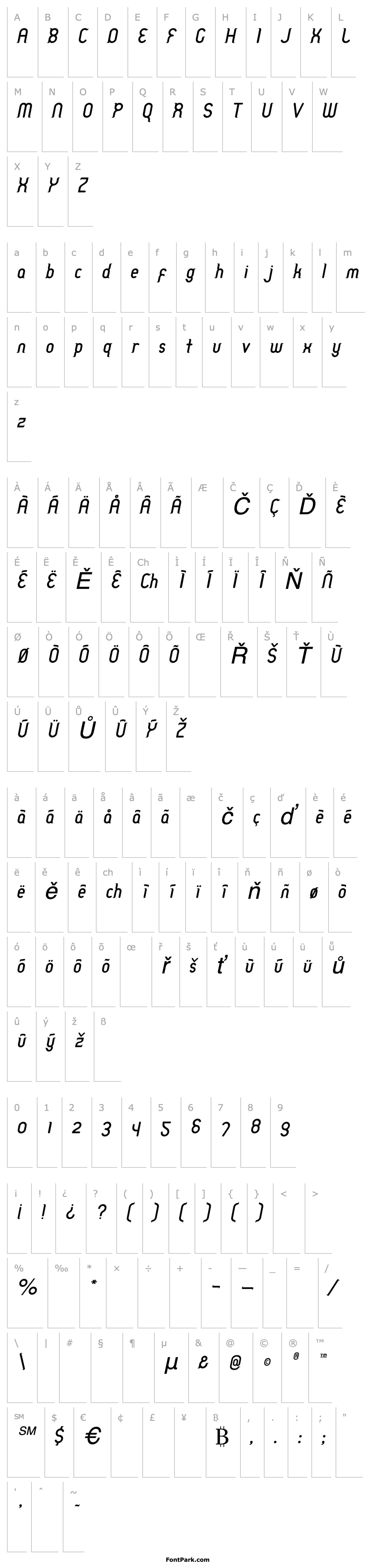 Přehled TableManners-ProperItalic