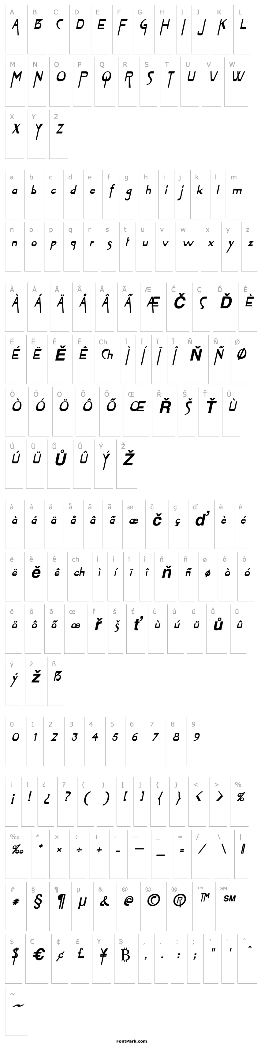 Overview Tablet  Bold Italic