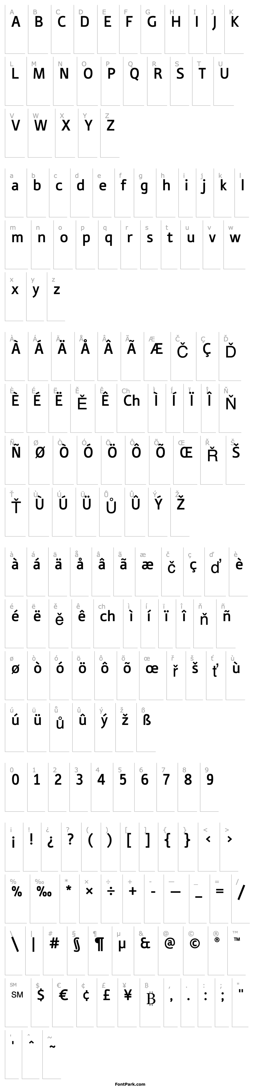 Overview TabulaITCStd-Medium