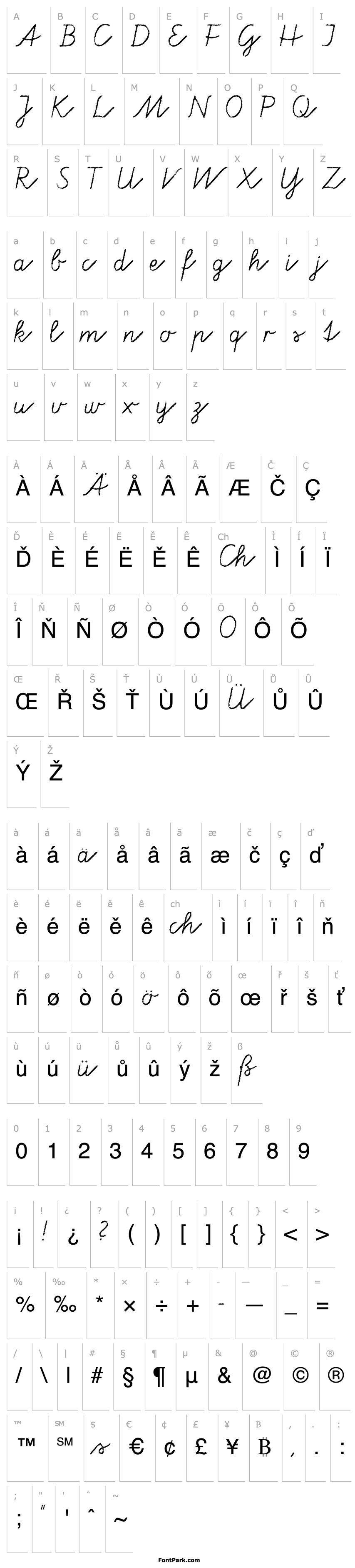 Overview Tafelschrift