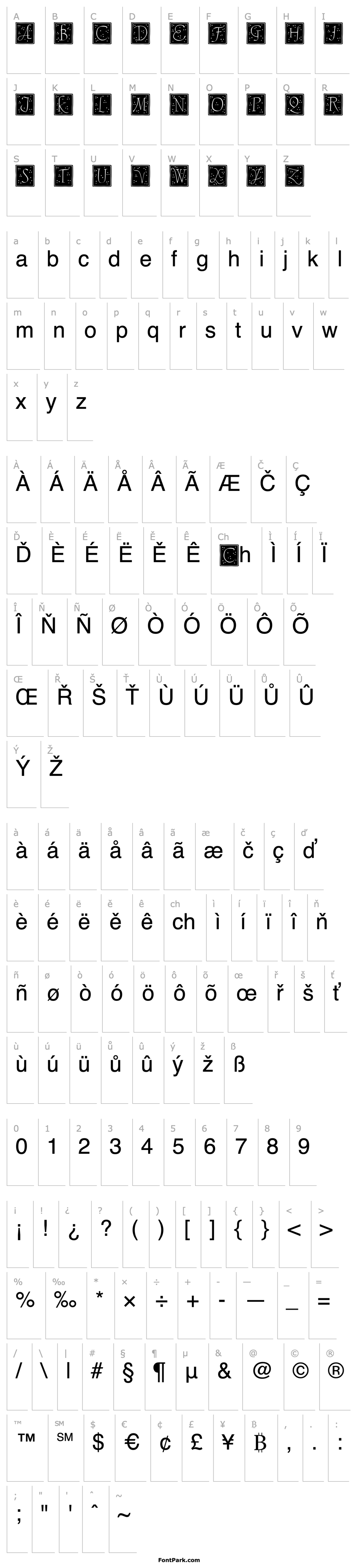 Přehled TaglienteInitials