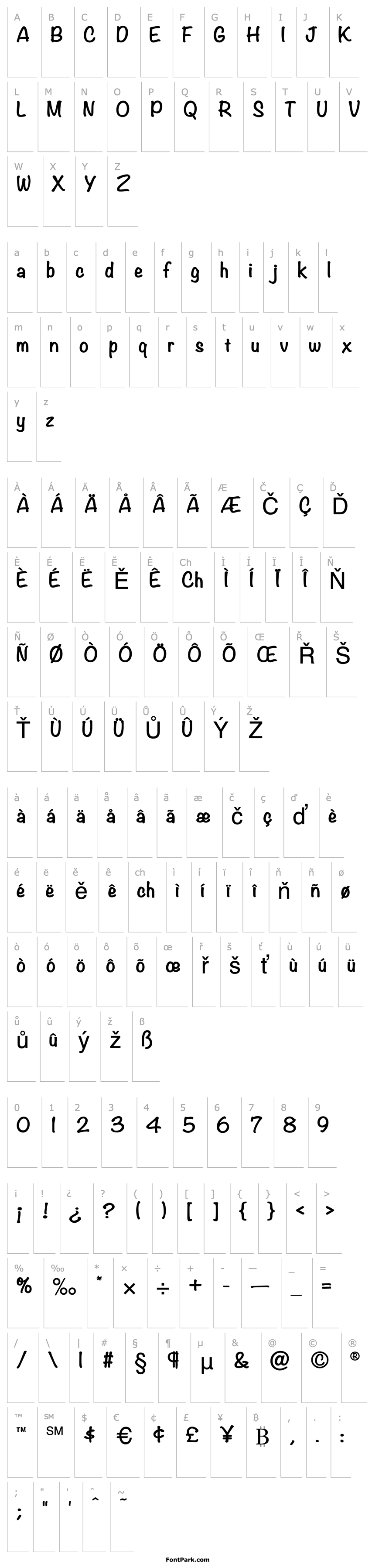 Overview Tally Text Bold 1