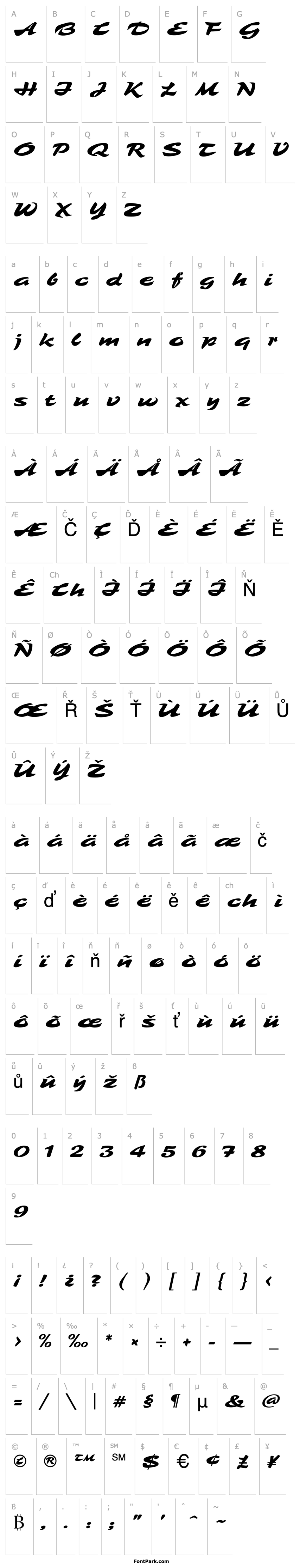 Přehled Tambo Script MF