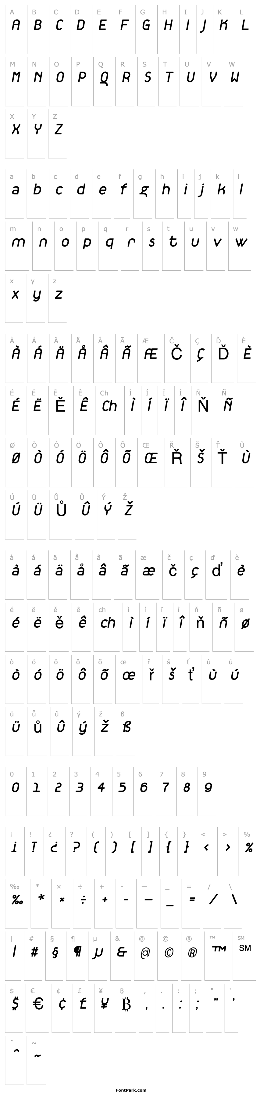 Overview TantalusItalic