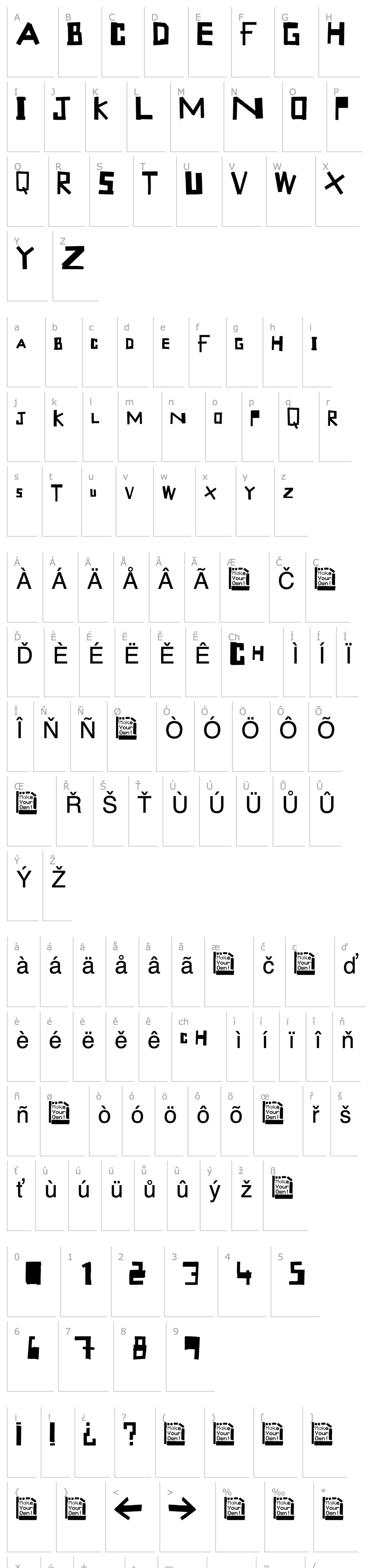 Overview TapeType