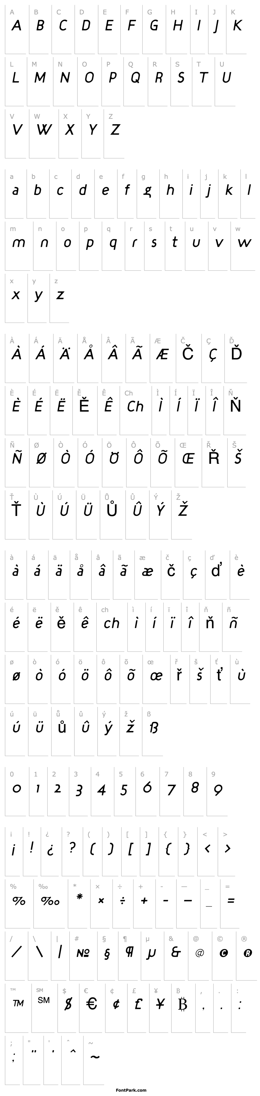 Overview TargetLightItalic