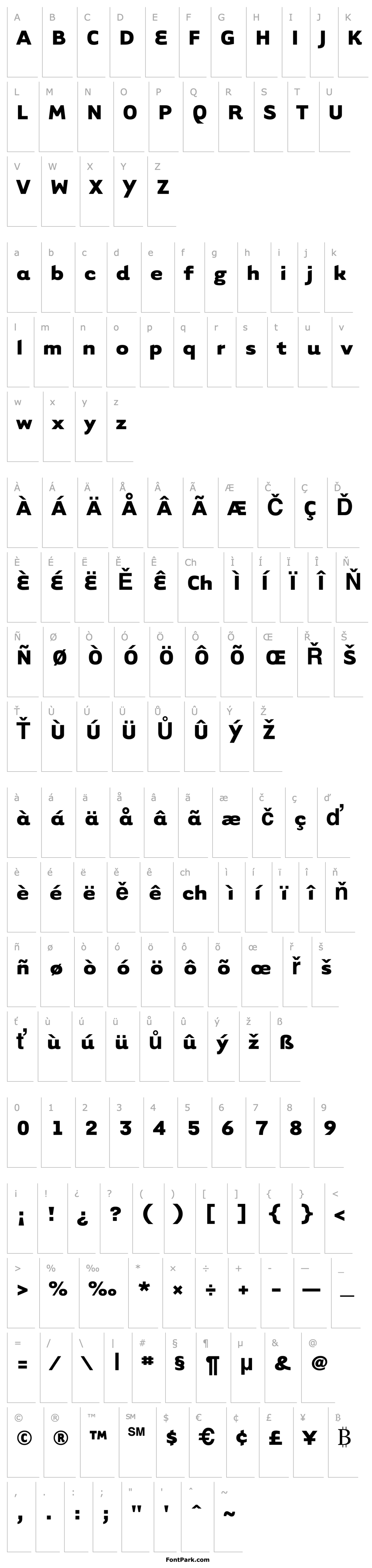 Overview TarzanaWide Bold