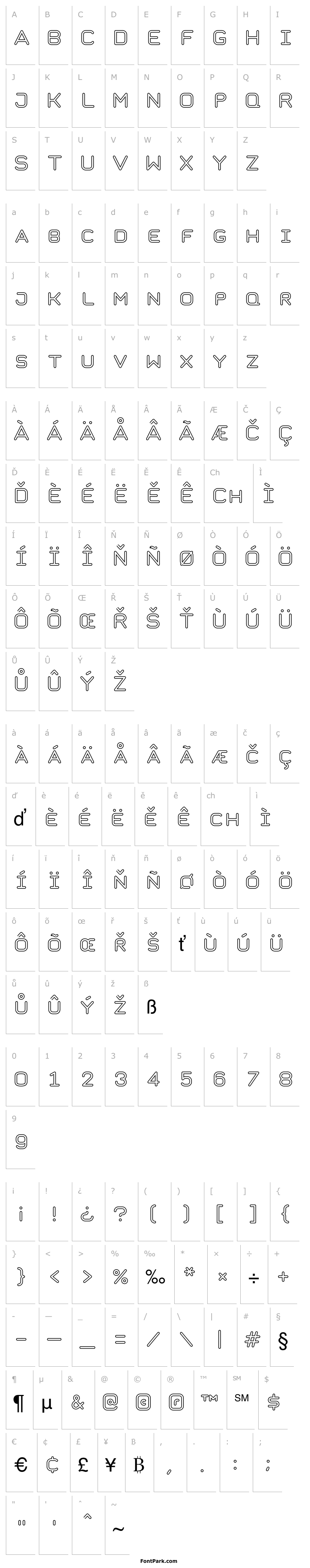 Přehled TaurusMonoOutline