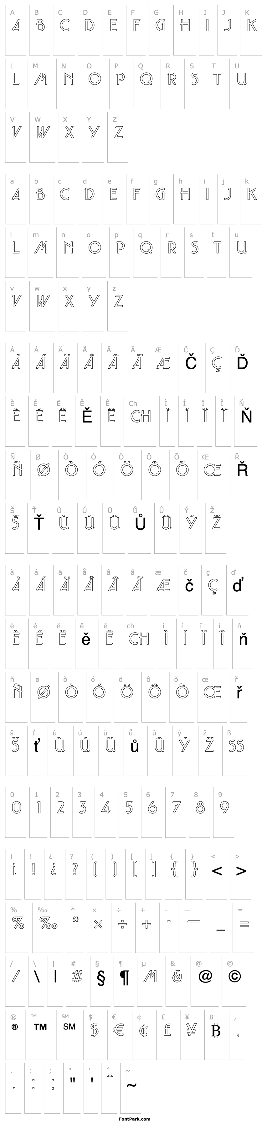 Přehled Taut LT Outline