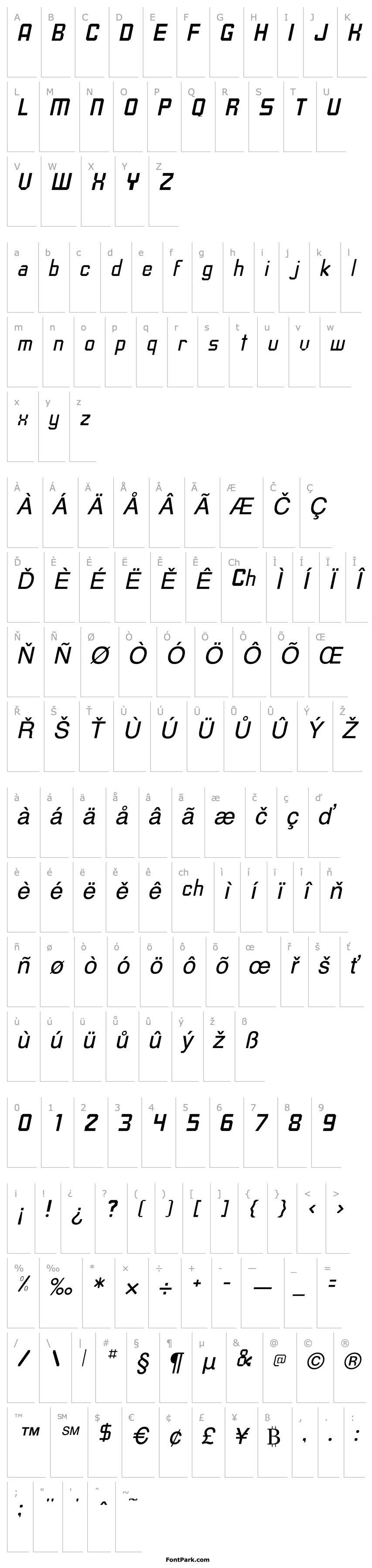 Overview TavisSSK Italic