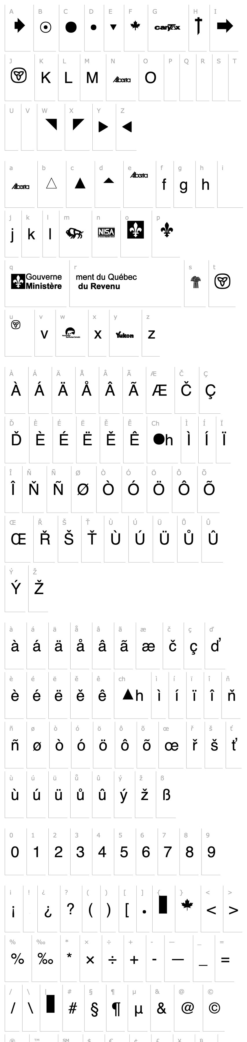 Overview Tax Fonts