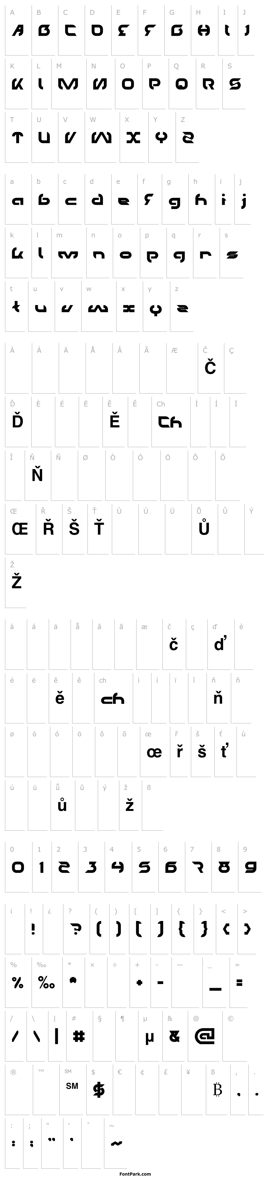 Přehled TECHNO Bold