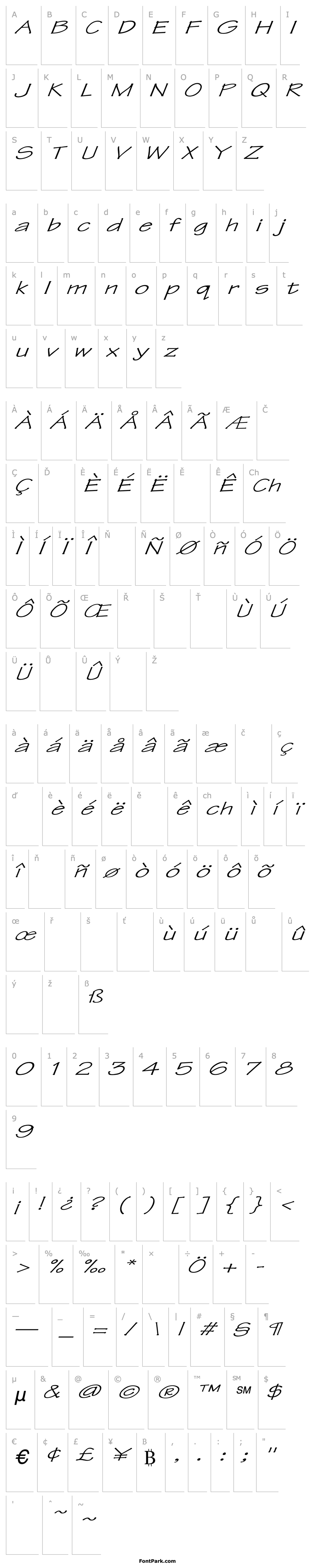 Overview Tekton Ex Italic