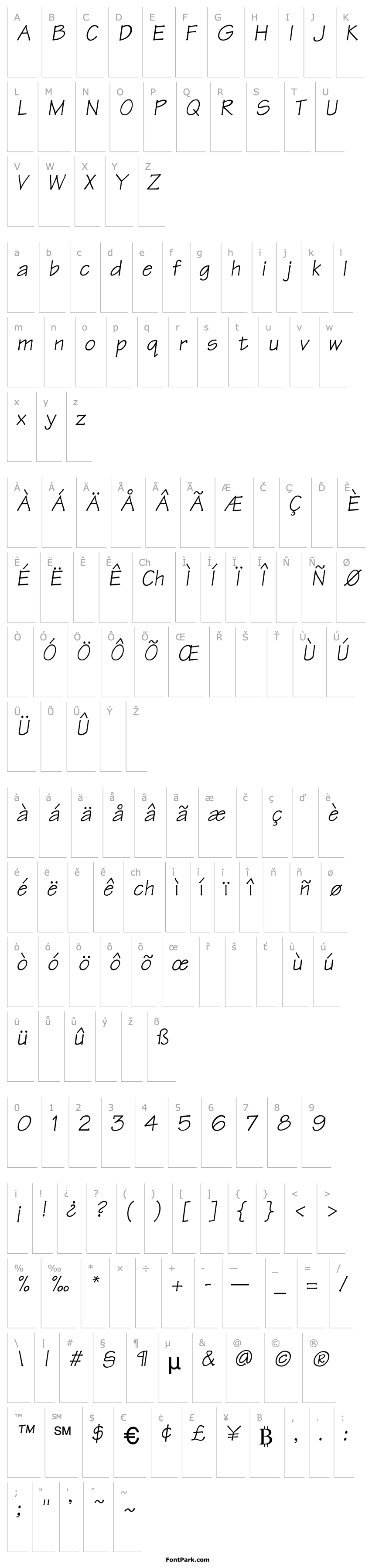 Overview Tekton-Italic