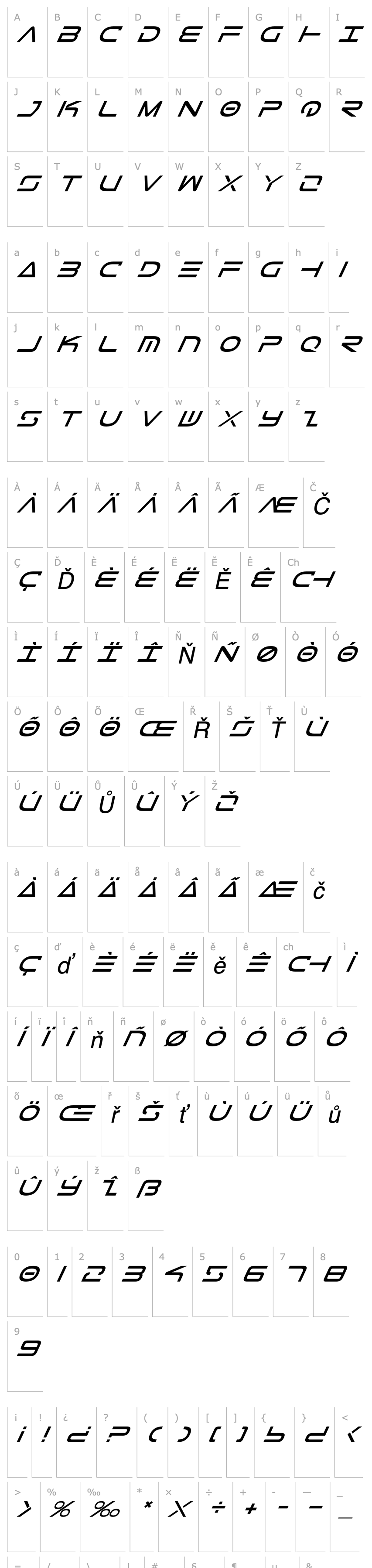 Overview Tele-Marines Italic