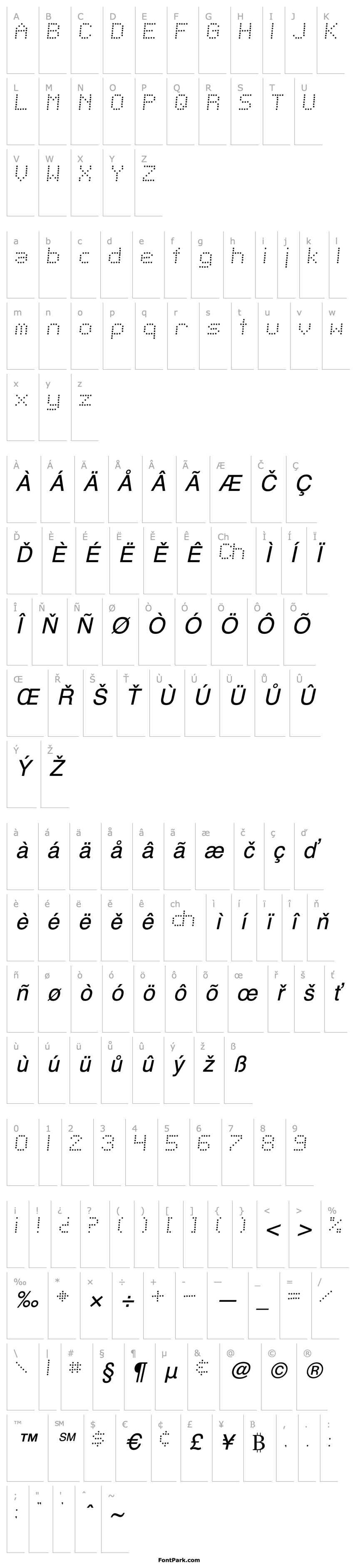 Přehled Telegraphic Light Italic