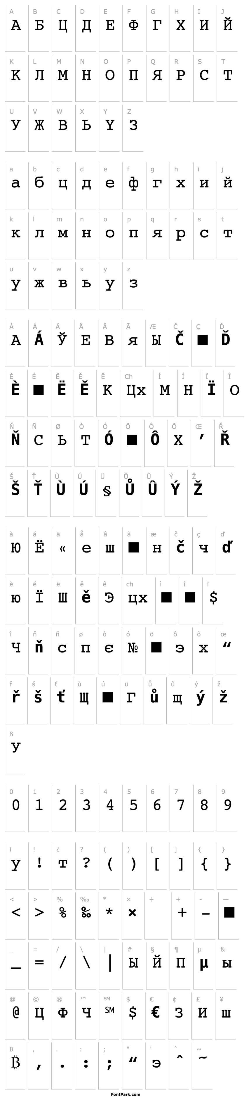 Přehled Teletext Russian