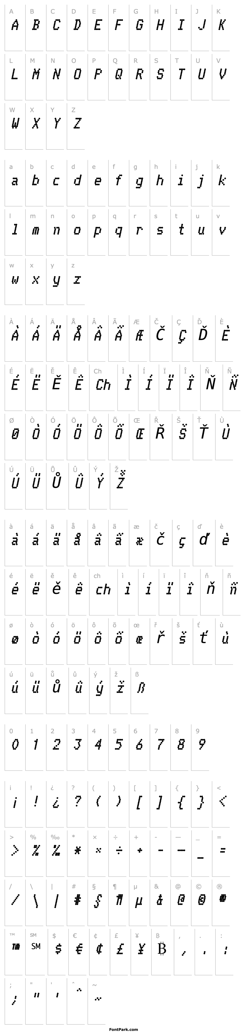 Overview Telidon Hv Italic