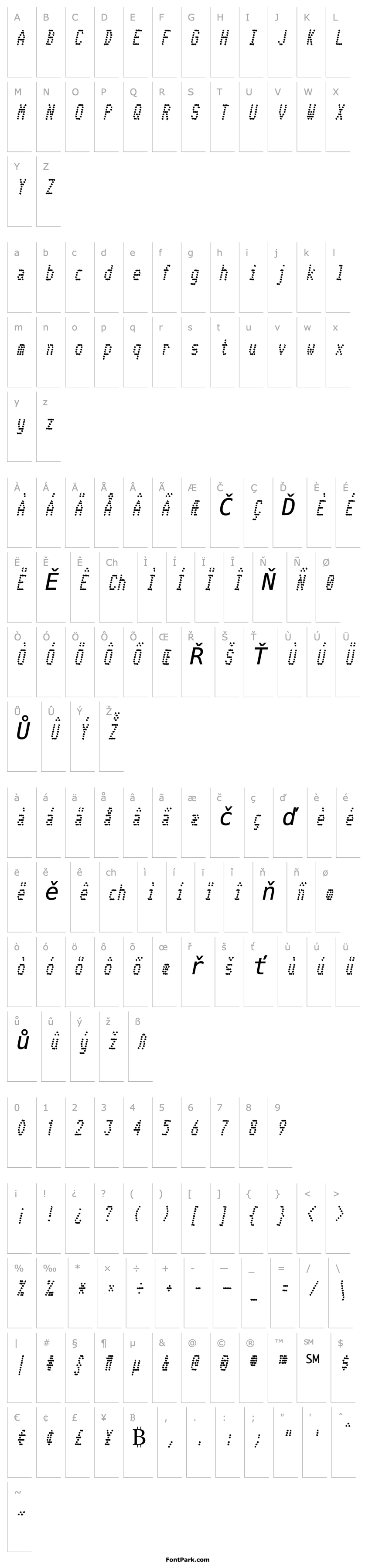 Overview Telidon Ink Cd Italic