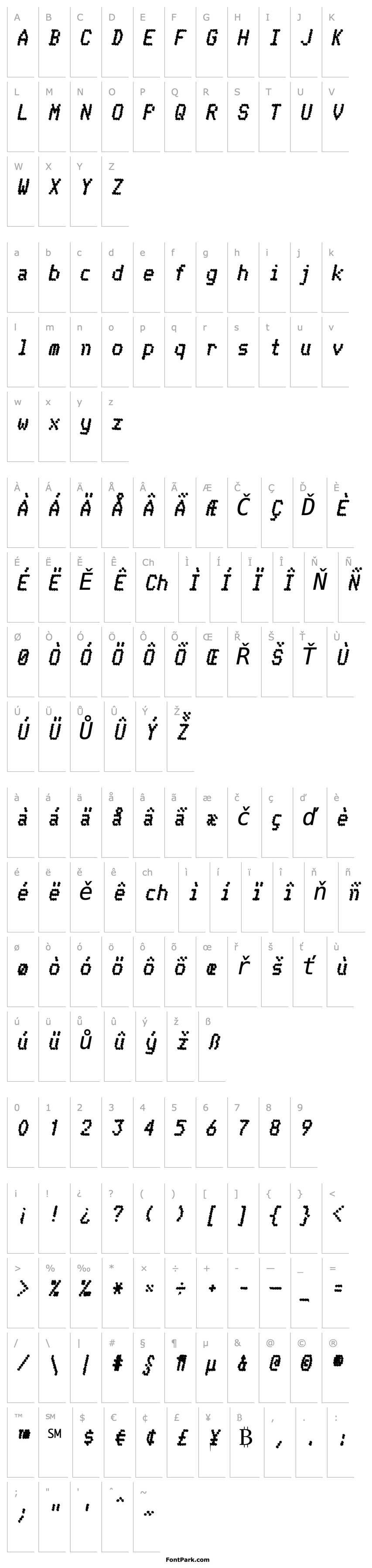 Overview Telidon Ink Hv Italic