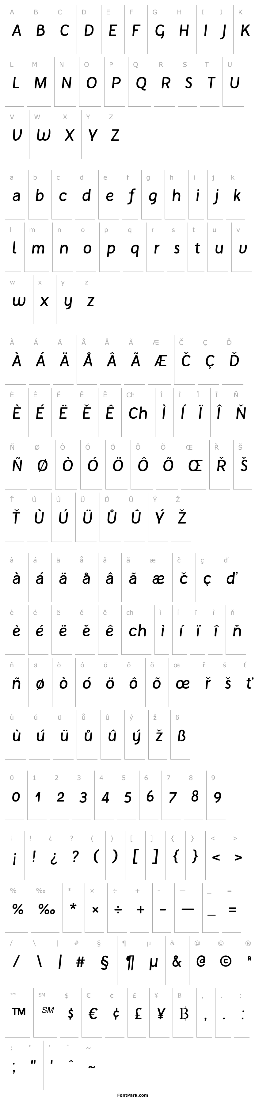 Přehled Tellural Alt Italic