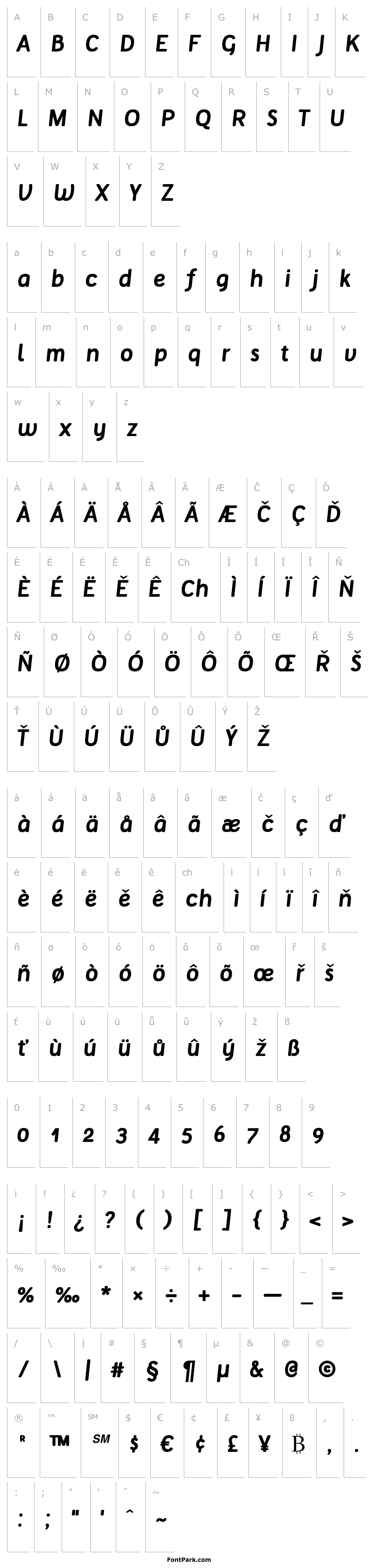 Overview Tellural Bold Italic