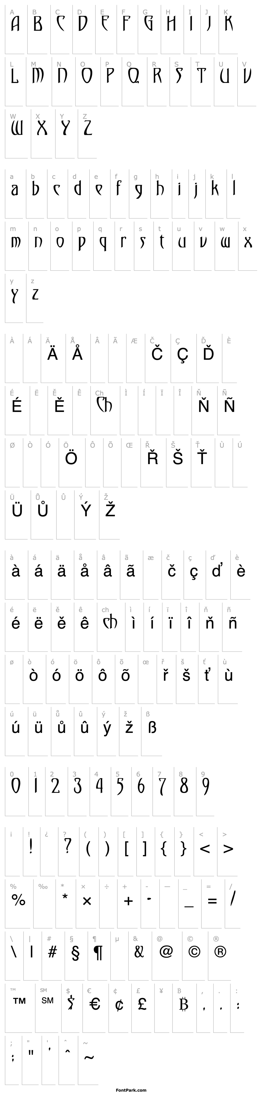 Overview TemplarCondensed